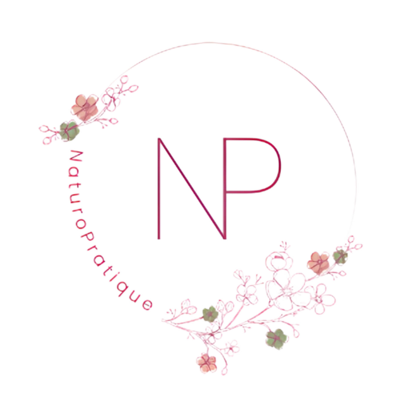 Couronne de fleurs naturopratique